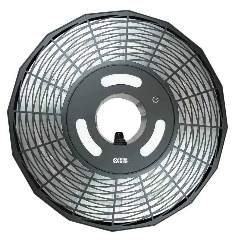 Infrasarkanais sildītājs TunaBone TB2068C-01, 2 kW, Melna krās.