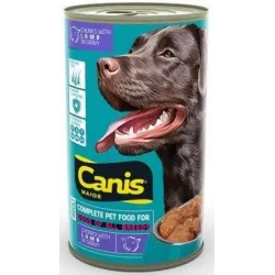 Konservi suņiem canis jērs mērcē 1.25kg