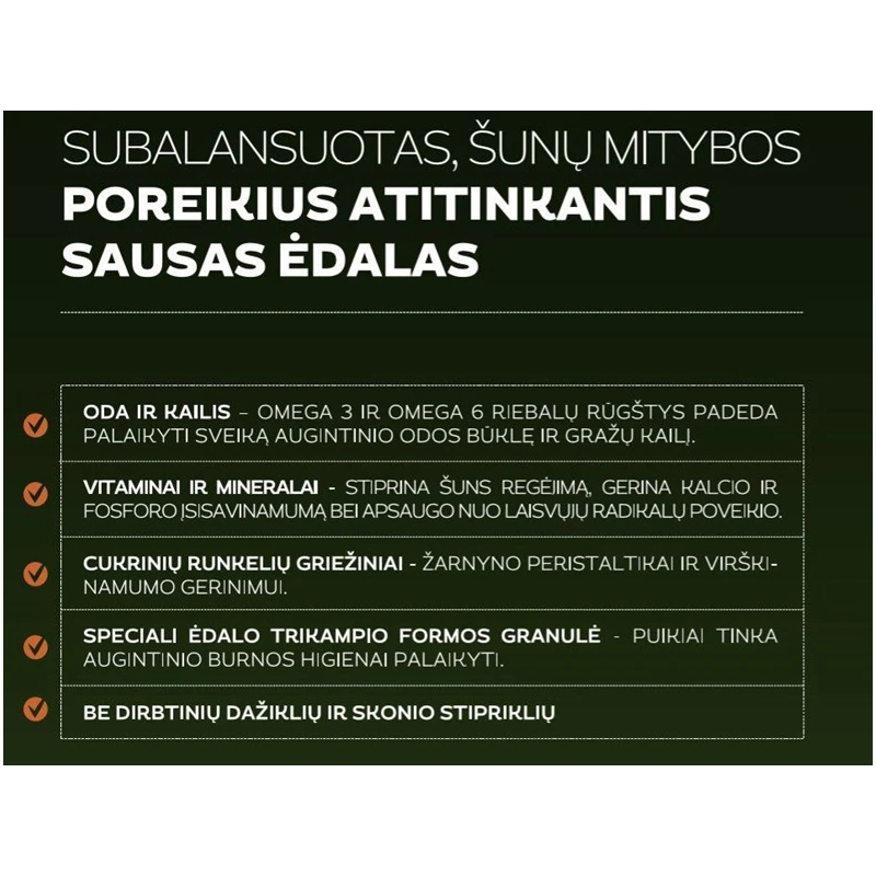 Barība sausā suņiem aport putnu gaļa10kg