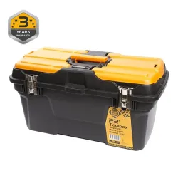 Įrankių dėžė Forte Tools MG-22, 58.2 cm x 23.4 cm x 31 cm, juoda sp.-geltona sp.
