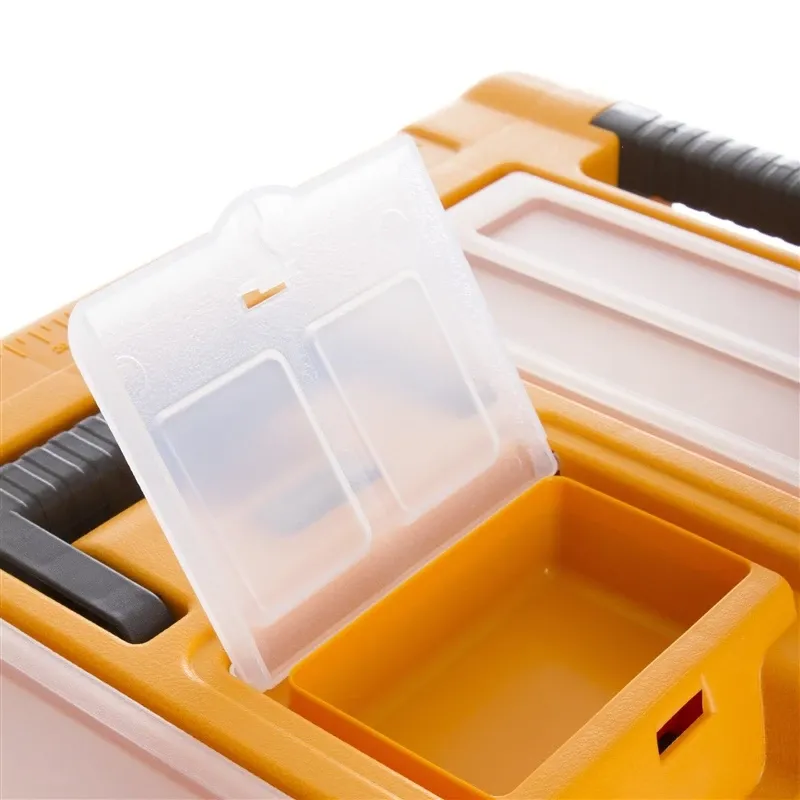 Instrumentu kaste Forte Tools JMT-22, 56.4 cm x 31 cm x 38.8 cm, melna krās.-dzeltena krās.