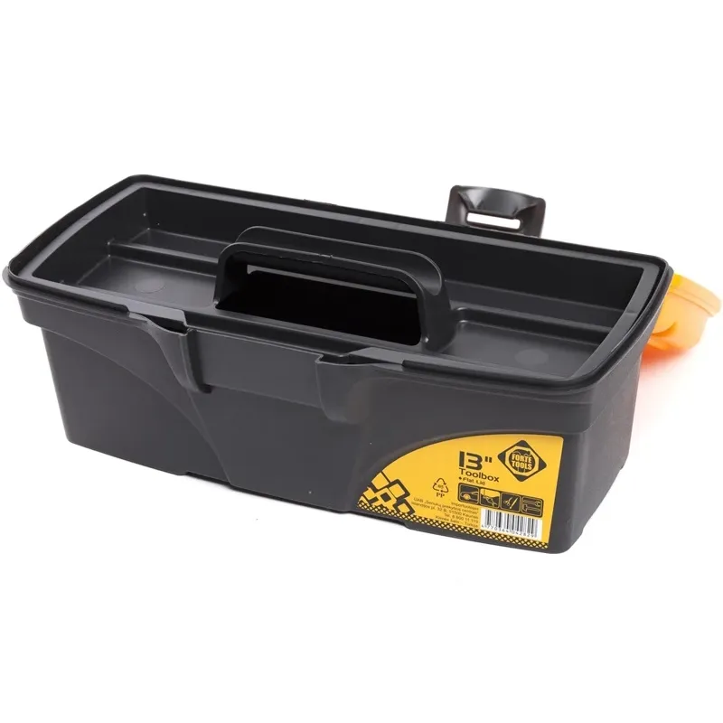 Instrumentu kaste Forte Tools C.S-13, 32 cm x 13.6 cm x 16.5 cm, melna krās.-dzeltena krās.