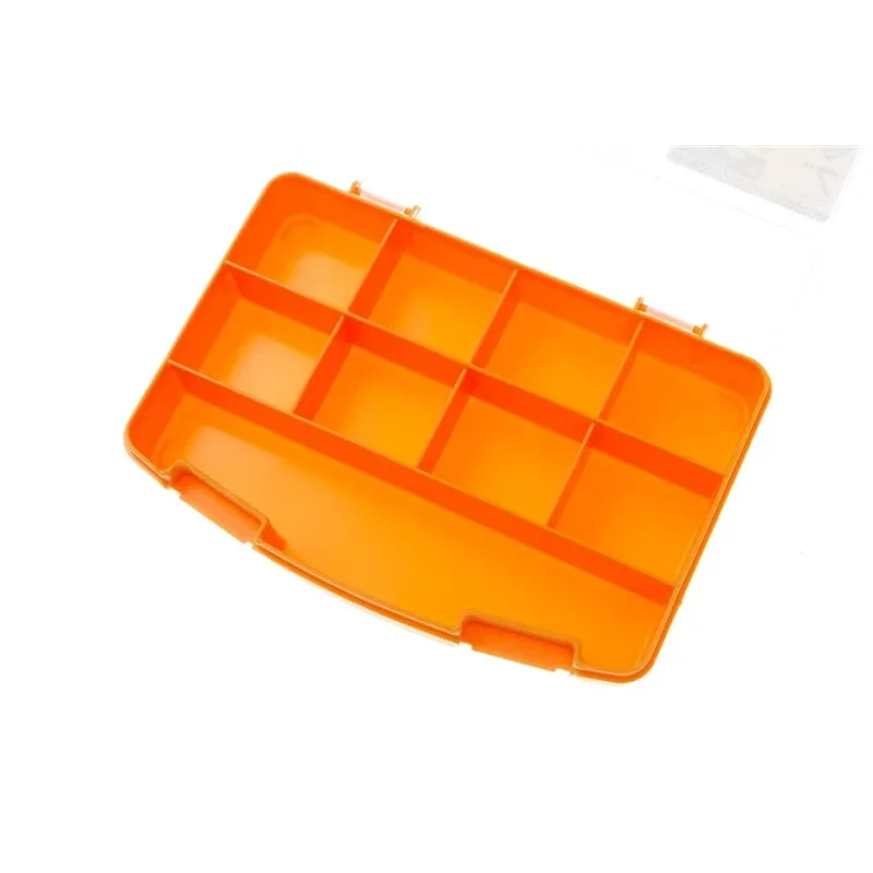 Instrumentu kaste Forte Tools ORG-7, 19.4 cm x 14 cm x 3.3 cm, daudzkrāsaina