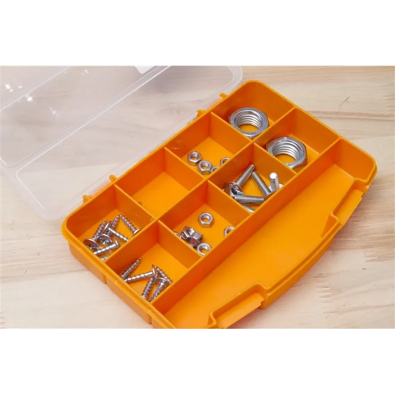 Įrankių dėžė Forte Tools ORG-7, 19.4 cm x 14 cm x 3.3 cm, įvairių spalvų