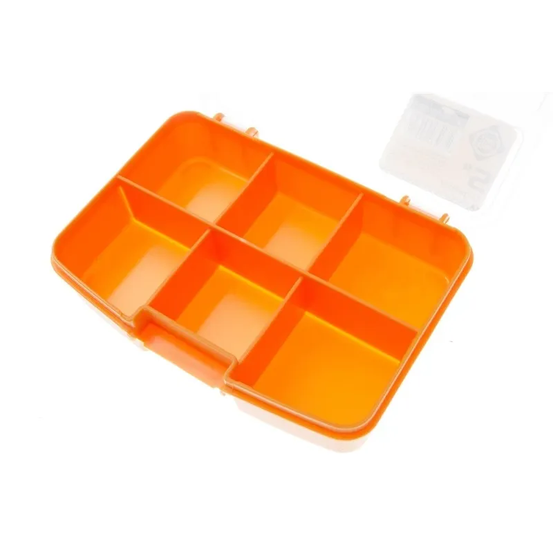 Įrankių dėžė Forte Tools ORG-5, 9.7 cm x 13.3 cm x 3.1 cm, oranžinė sp.