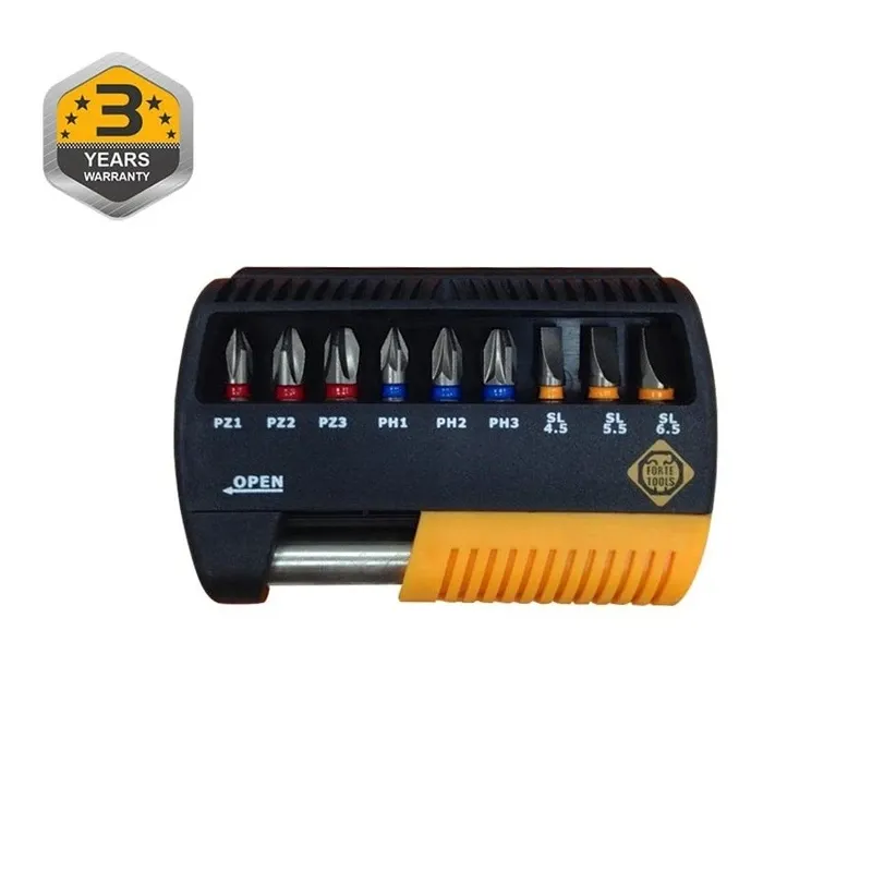 Uzgaļu komplekts Forte Tools BT10-00, 1-4