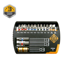 Uzgaļu komplekts Forte tools BT15-00, 15 gab.