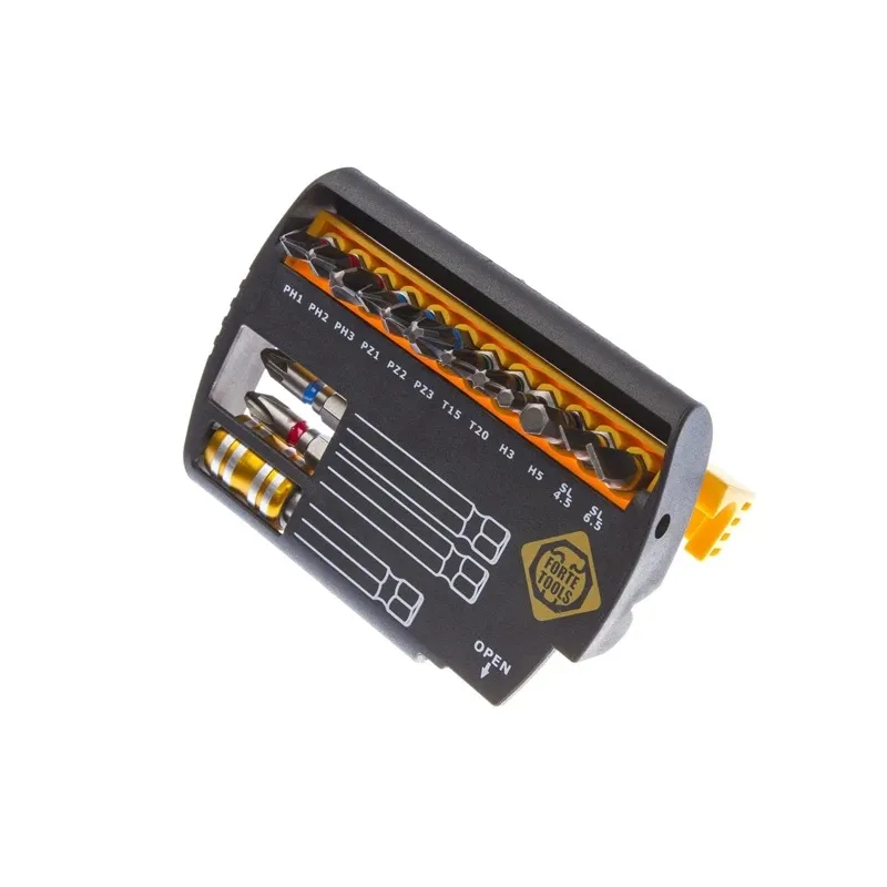 Uzgaļu komplekts Forte Tools BT15-00, 70 mm