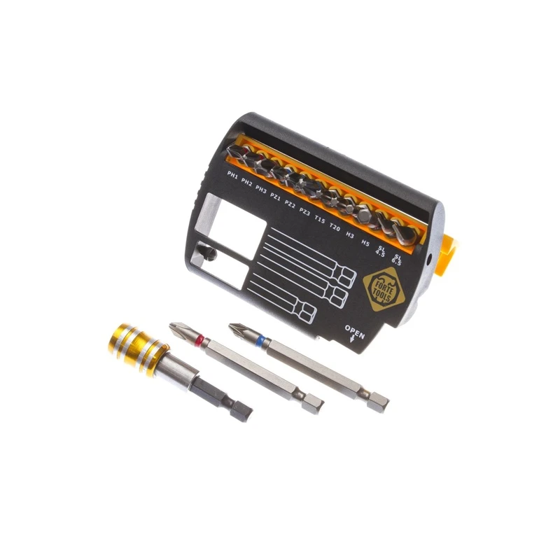 Uzgaļu komplekts Forte tools BT15-00, 15 gab.