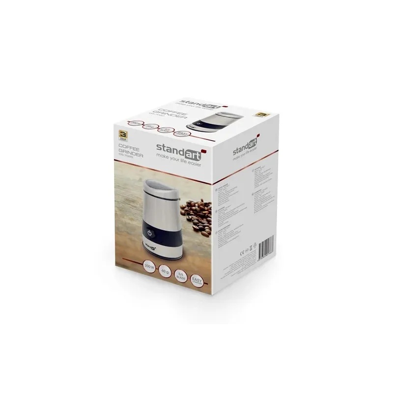 Kavamalė Standart CG-7020, juoda sp.-nerūdijančiojo plieno sp.