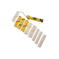 Rulļu kompl. 9 vien. ar rokt. 10cm forte