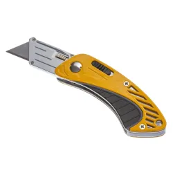 Trapezoid blade knife sx677 foldable