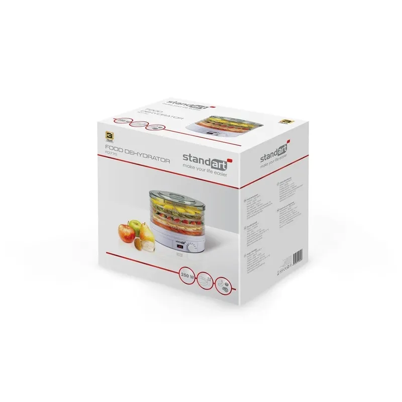 Augļu un dārzeņu žāvētājs Standart FD770, 250 W