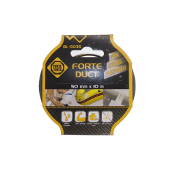 Līmlente forte auduma 10mx50mm melna