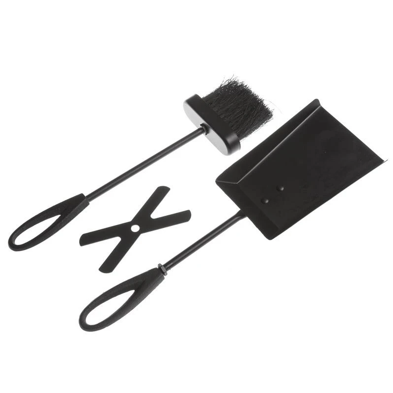 Kamīnpiederumi 2 daļas 54b-a melns