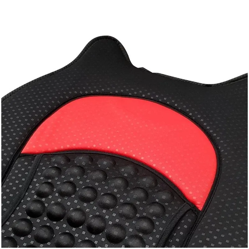 Automašīnu sēdekļu pārvalks Autoserio, melna krās.-sarkana krās.