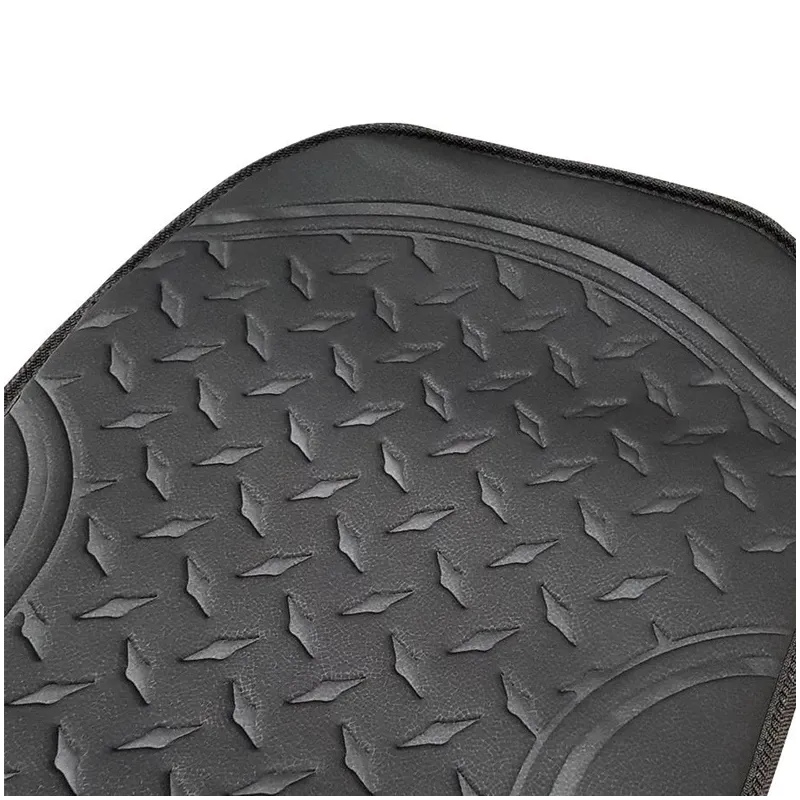 Automašīnu sēdekļu pārvalks Autoserio, melna krās.