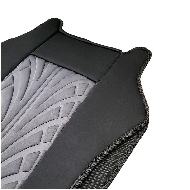 Automašīnu sēdekļu pārvalks Autoserio, melna krās.