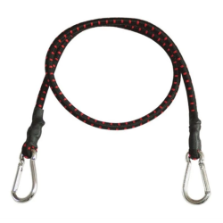 Kravas nostiprin. gumija ar karabīni 1m