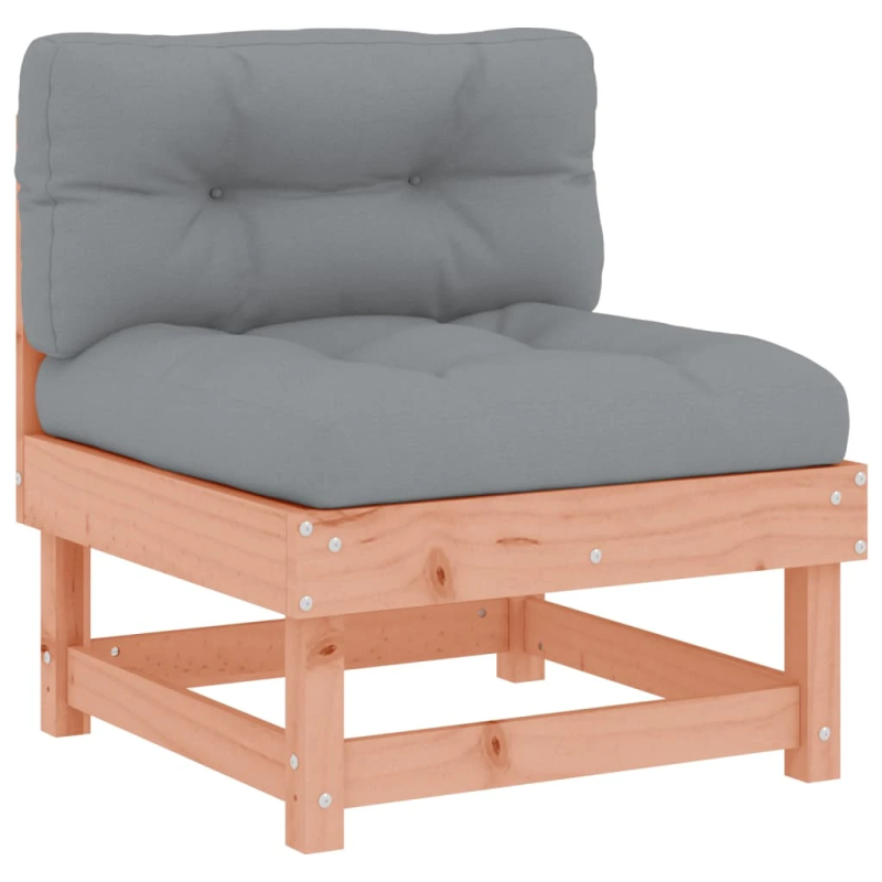 vidaXL 6-daļīgs dārza atpūtas mēbeļu komplekts ar matračiem, egle