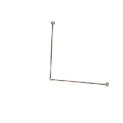Vonios karnizas Domoletti GRO-007, 90 cm, DIA 30 mm, nerūdijančiojo plieno sp.