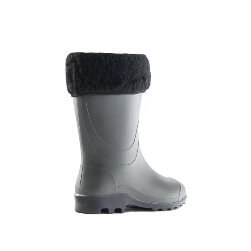 Gumijas zābaki vīriešu Paliutis 300PP, ar stulmu, ar siltinājumu, zaļa krās., 43 izmērs