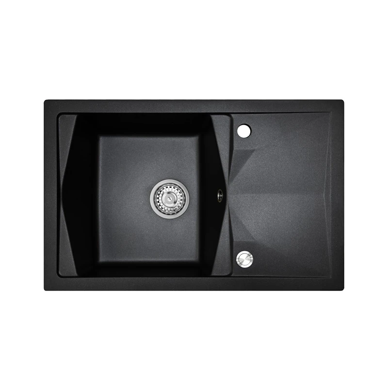 Izlietne diamanto tpd101-601awp melna