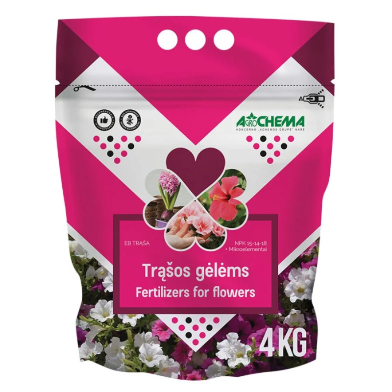 Mēslojums ziediem 4kg