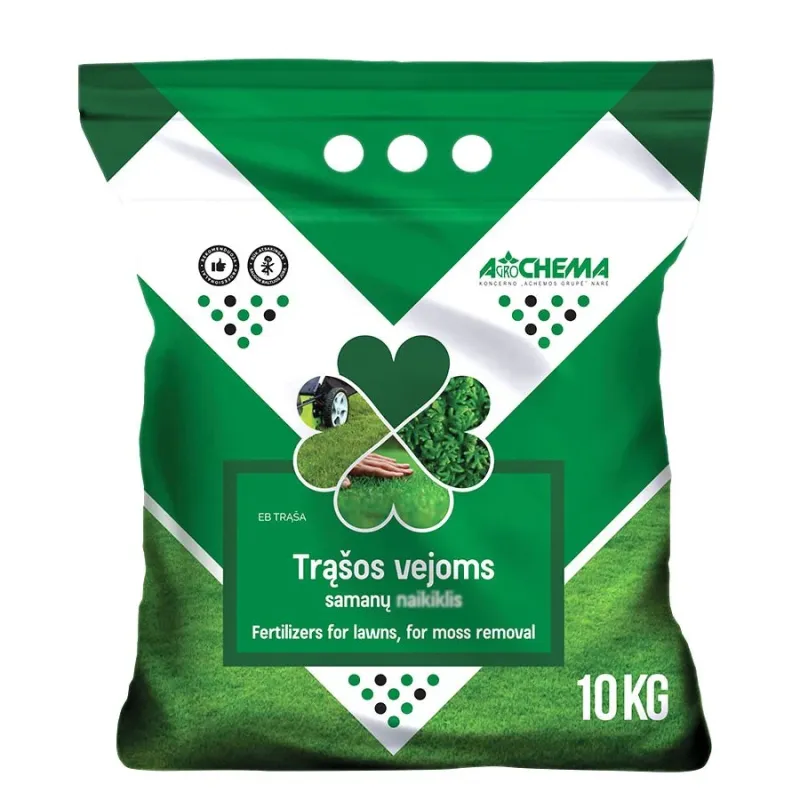 Mēslojums sūnu zālieniem Agrochema, pulveris, 10 kg