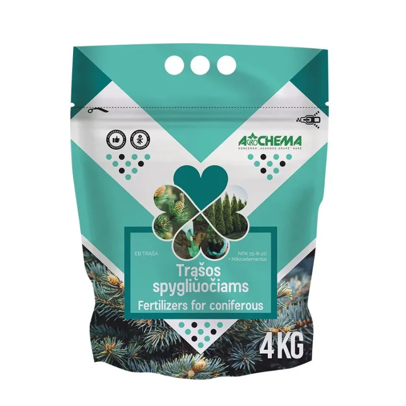 Mēslojums skujkokiem Agrochema 8-240, lielam apjomam, 4 kg