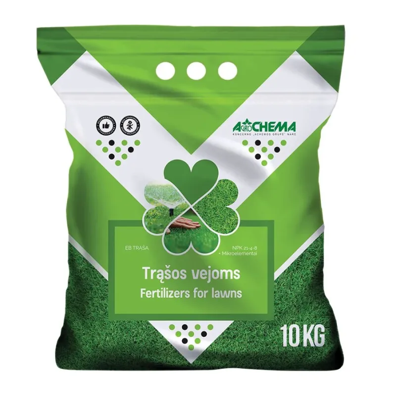 Mēslojums zālienam Agrochema, lielam apjomam, 10 kg