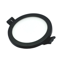 Ieb.lampa tope split 8w led 3000 k melna