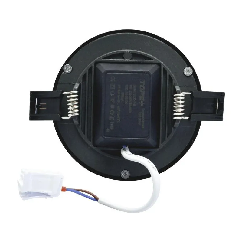 Lampa padziļinājums Tope Split, 3000°K, LED, melna krās.