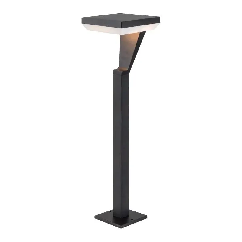 Brīvi stāvošs āra gaismeklis Tope Salta, 12W, LED, IP65, antracīta krās., 14 cm x 80 cm