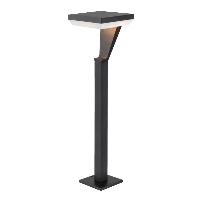 Brīvi stāvošs āra gaismeklis Tope Salta, 12W, LED, IP65, antracīta krās., 14 cm x 80 cm