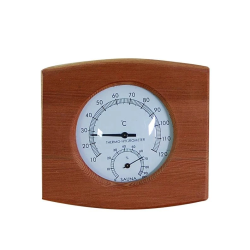Bath thermometer with hygrometer