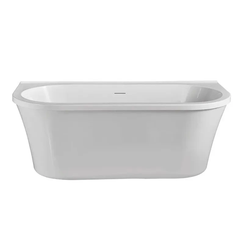 Vanna, iebūvējams Masterjero, 170 cm x 78 cm x 60 cm, ovāla, balta krās.