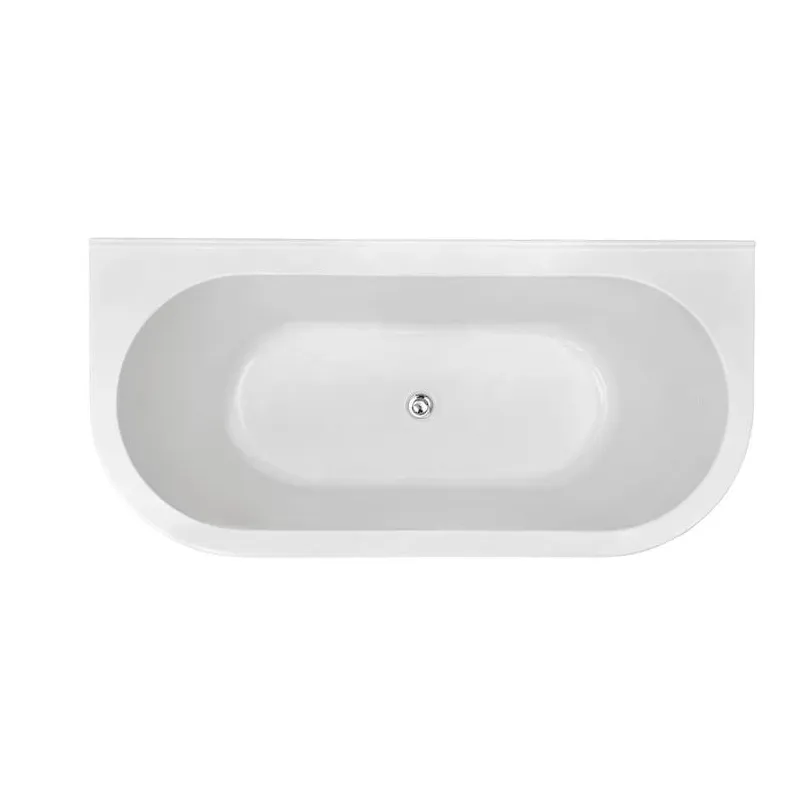 Vanna, iebūvējams Masterjero, 170 cm x 78 cm x 60 cm, ovāla, balta krās.