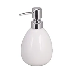 Дозатор для жидкого мыла Domoletti, белый цв., 0.35 л