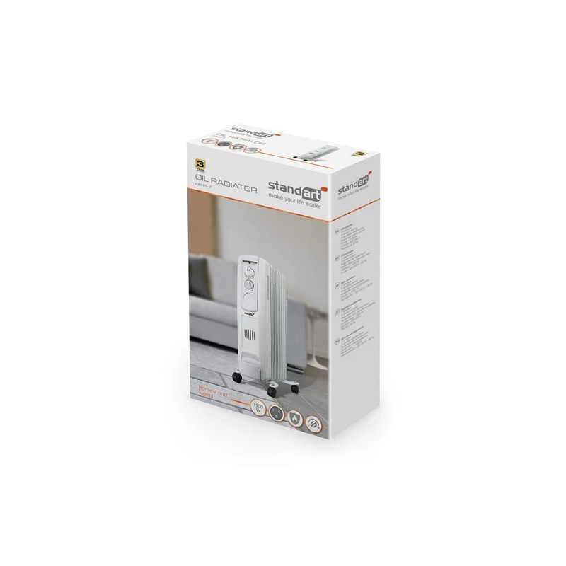 Eļļas radiators Standart OR15-7, 1.5 kW