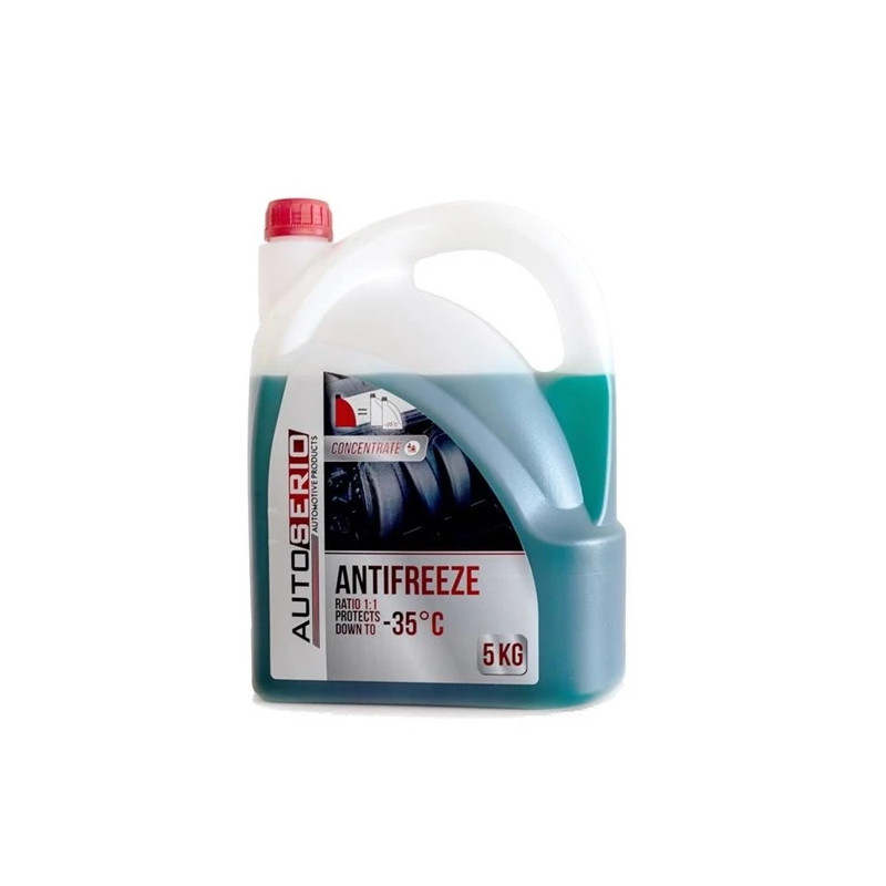 Antifrīzs koncentrāts zaļš autoserio 5kg