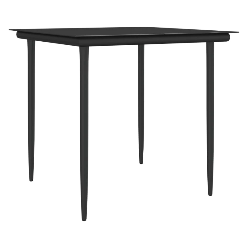 vidaXL 3-daļīgs dārza mēbeļu komplekts, matrači, PE rotangpalma