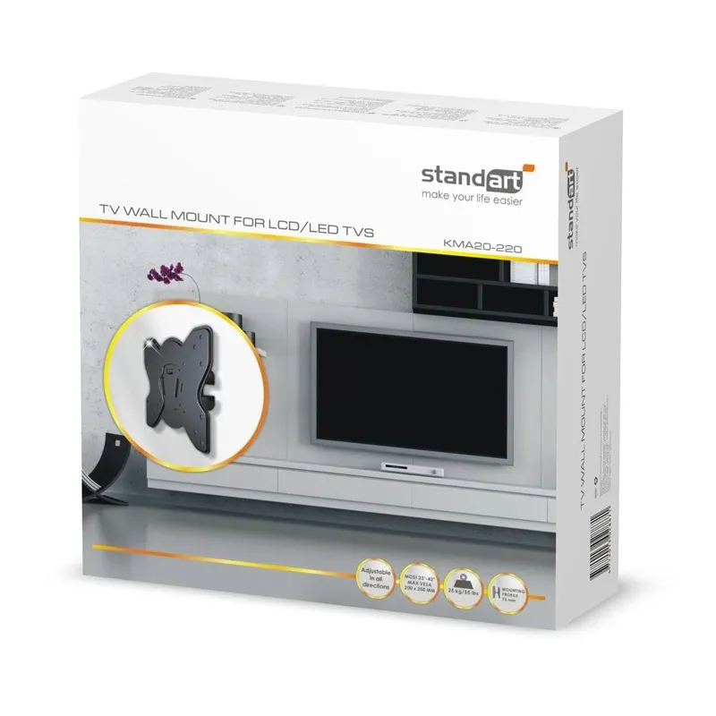 TV turētājs Standart KMA20-220, 23-42, 25 kg