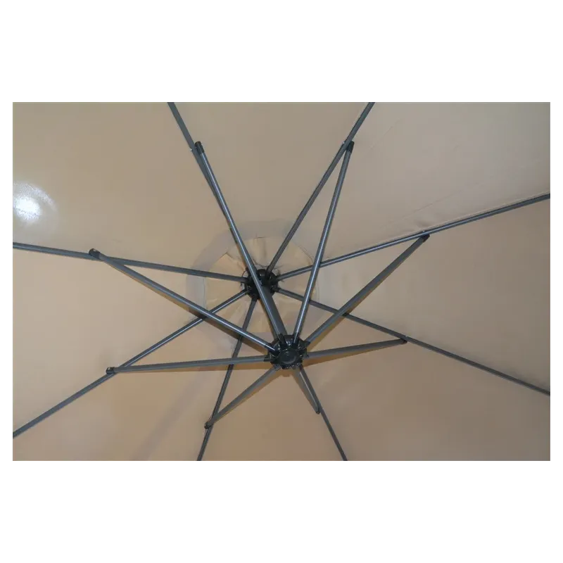 Dārza saulessargs Domoletti SSAP-009, 300 cm, brūna krās.