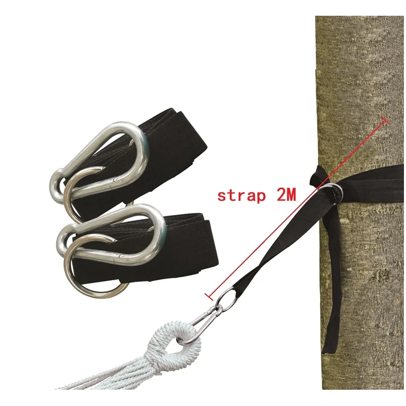 Karabīne ar virvi šūpuļtīklam 9103