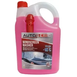 Стеклоомывающая жидкость Autoserio, зимний, 4 л, -15 °С
