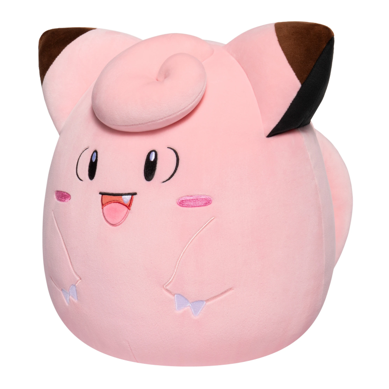 SQUISHMALLOWS Pokemon plīša rotaļlieta Clefairy, 25 cm