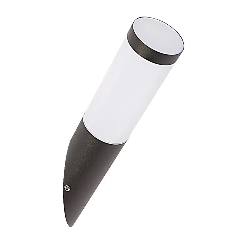 Õue seinavalgusti Domoletti DH021, 23W, E27, IP44, valge v.-must v., 7.6 cm x 40 cm