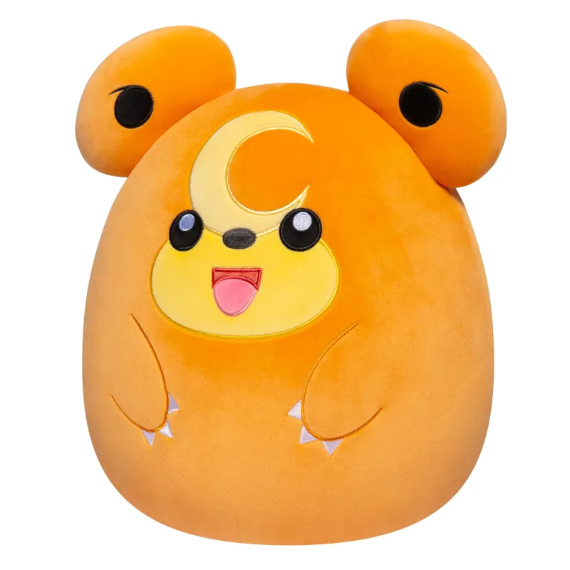 SQUISHMALLOWS Pokemon plīša rotaļlieta Teddiursa, 25 cm