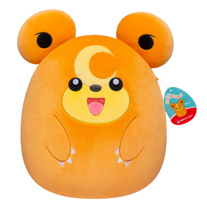 SQUISHMALLOWS Pokemon plīša rotaļlieta Teddiursa, 25 cm